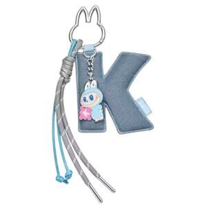 Pop Mart MONSTERS LABUBU Pin for Love Keychain Pendant, LETTER K Bag Charm, NEW